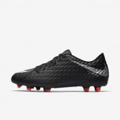 Nike zapatillas para hombre hypervenom phade 3 fg negro/negro/carmesí total/plata metalizado