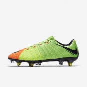 Nike zapatillas para hombre hypervenom phantom 3 sg-pro anti-clog verde eléctrico/hipernaranja/voltio/negro