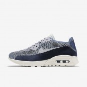 Nike zapatillas para mujer air max 90 ultra 2.0 flyknit pncl niebla océano/platino puro