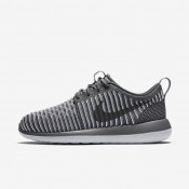 Nike zapatillas para mujer roshe two flyknit gris oscuro/platino puro/gris oscuro