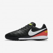 Nike zapatillas para hombre tiempo mystic v tf negro/hipernaranja/voltio/blanco