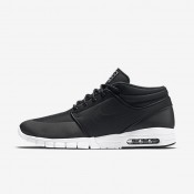 Nike zapatillas para hombre sb stefan janoski max mid negro/plata metalizado/blanco/negro