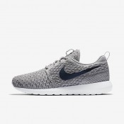 Nike zapatillas para hombre roshe flyknit carbón claro/gris lobo/gris oscuro/obsidiana oscuro