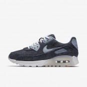 Nike zapatillas para mujer air max 90 ultra premium azul marino medianoche/blanco/gris azulado