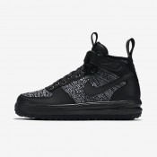 Nike zapatillas para mujer lunar force 1 flyknit workboot negro/blanco/gris azulado/negro