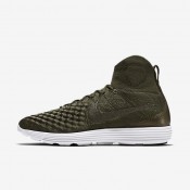 Nike zapatillas para hombre lunar magista ii flyknit caqui militar/caqui militar/blanco/caqui militar