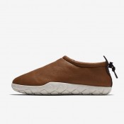 Nike zapatillas para hombre air moc bomber coñac/marrón terciopelo/hueso claro