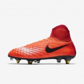 Nike zapatillas para hombre magista obra sg-pro anti clog traction carmesí total/rojo universitario/mango brillante/negro