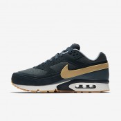 Nike zapatillas para hombre air max bw premium azul marino militar/zorro azul/gris azulado/amarillo goma