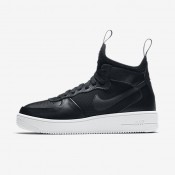 Nike zapatillas para mujer air force 1 ultraforce mid negro/blanco/negro