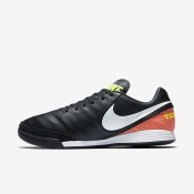 Nike zapatillas para hombre tiempo mystic v ic negro/hipernaranja/voltio/blanco