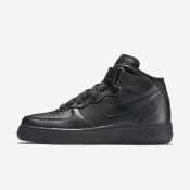 Nike zapatillas para mujer air force 1 mid 07 leather negro/negro