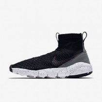 Nike zapatillas para hombre air footscape magista flyknit negro/gris oscuro/voltio/negro