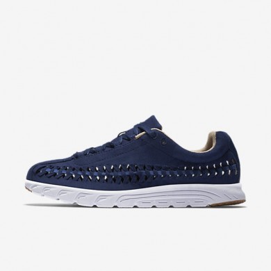 Nike zapatillas para mujer mayfly woven azul costero/blanco/olmo/estrella azul