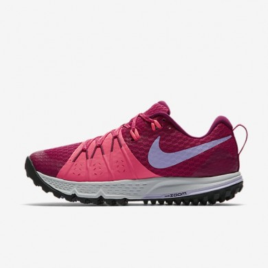 Nike zapatillas para mujer air zoom wildhorse 4 fucsia deportivo/rosa carrera/baya genuino/hortensias