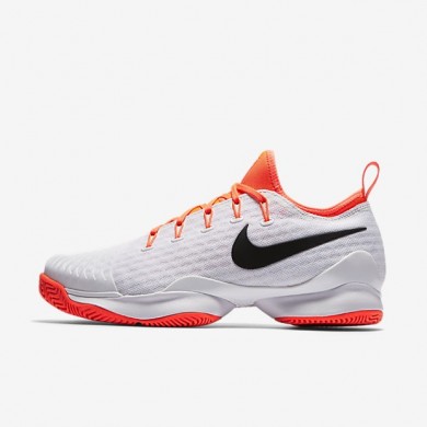 Nike zapatillas para mujer court air zoom ultra react blanco/hipernaranja/negro