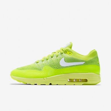 Nike zapatillas para hombre air max 1 ultra flyknit voltio/verde eléctrico/blanco