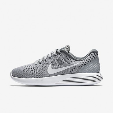 Nike zapatillas para mujer lunarglide 8 gris lobo/gris azulado/blanco