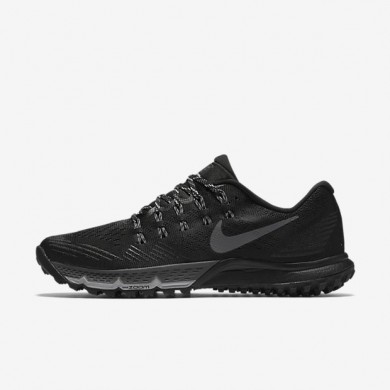 Nike zapatillas para mujer air zoom terra kiger 3 negro/gris azulado/gris lobo/gris oscuro