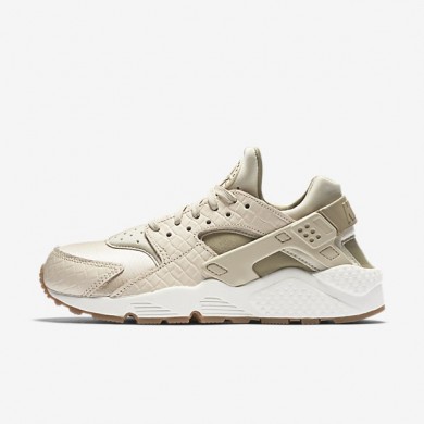 Nike zapatillas para mujer air huarache premium crudo/vela/marrón medio goma/caqui