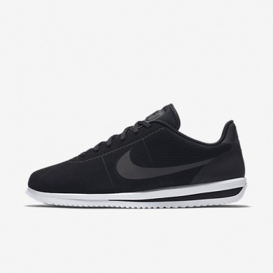 Nike zapatillas para hombre cortez ultra moire negro/blanco/negro