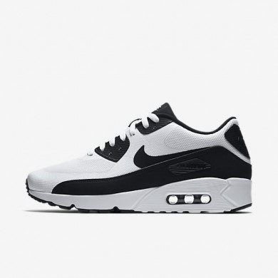 Nike zapatillas para hombre air max 90 ultra 2.0 essential blanco/blanco/negro