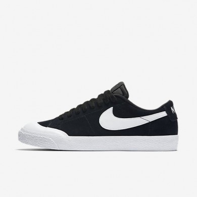 Nike zapatillas para hombre sb blazer low xt negro/marrón claro goma/blanco/blanco