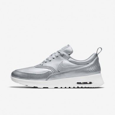 Nike zapatillas para mujer air max thea se plata metalizado/blanco cumbre/plata mate/plata metalizado