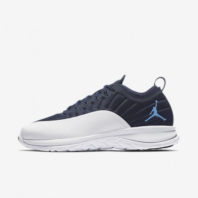 Nike zapatillas para hombre jordan trainer prime azul marino medianoche/blanco/amarillo