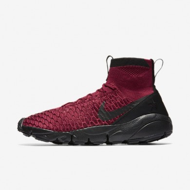 Nike zapatillas para hombre air footscape magista flyknit f.c. rojo team/rojo team/oro metalizado/negro