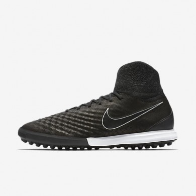 Nike zapatillas para hombre magistax proximo ii tech craft 2.0 tf negro/plata metalizado/gris oscuro/negro