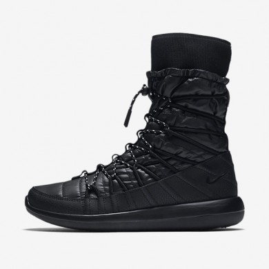 Nike zapatillas para mujer roshe two high negro/blanco