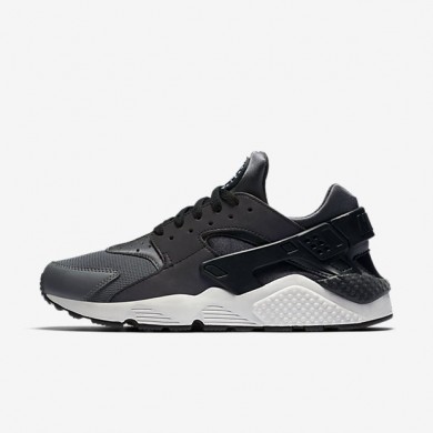 Nike zapatillas para hombre air huarache premium gris oscuro/negro/platino puro/negro