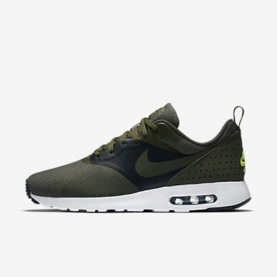 Nike zapatillas para hombre air max tavas se caqui militar/negro/verde eléctrico/caqui militar
