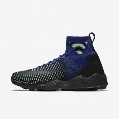 Nike zapatillas para hombre zoom mercurial flyknit azul royal intenso/voltio/negro
