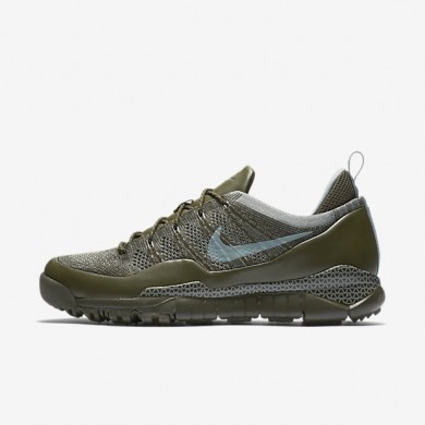 Nike zapatillas para hombre lupinek flyknit low caqui militar/caqui militar/verde mica