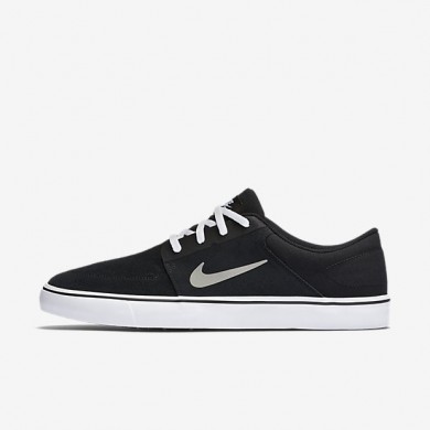 Nike zapatillas unisex sb portmore negro/blanco/marrón claro goma/gris medio