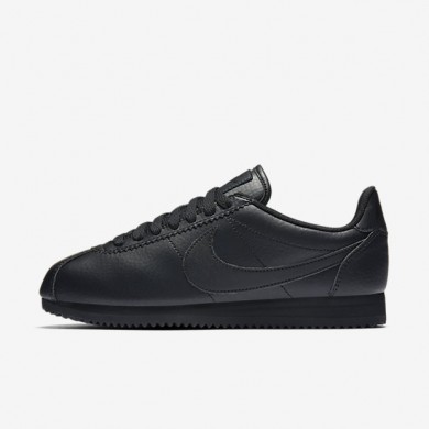 Nike zapatillas para mujer beautiful x classic cortez premium negro/negro/negro