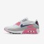 Nike zapatillas para mujer air max 90 ultra 2.0 flyknit blanco/rosa láser/negro/concordia