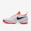 Nike zapatillas para mujer court air zoom ultra react blanco/hipernaranja/negro