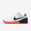 Nike zapatillas para mujer court zoom cage 2 blanco/hipernaranja/negro