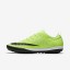 Nike zapatillas para hombre mercurialx finale ii tf lima flash/blanco/marrón claro goma/negro