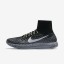 Nike zapatillas para mujer lunarepic flyknit shield negro/gris oscuro/sigilo/plata metalizado