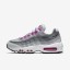 Nike zapatillas para mujer air max 95 og platino puro/gris lobo/hipervioleta/hipervioleta