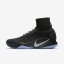 Nike zapatillas para hombre hyperdunk 2016 flyknit negro/platino metalizado