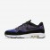 Nike zapatillas para hombre lab air max 1 flyknit azul carrera/morado vivo/vela/negro
