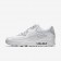Nike zapatillas para hombre air max 90 essential blanco/blanco/blanco/blanco
