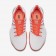 Nike zapatillas para mujer court air zoom ultra react blanco/hipernaranja/negro