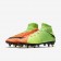 Nike zapatillas para hombre hypervenom phantom 3 df sg-pro anti-clog verde eléctrico/hipernaranja/voltio/negro