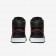 Nike zapatillas para hombre air jordan 1 mid negro/rojo team/blanco/rojo team